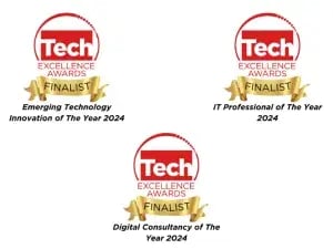 Nominated for 3 tech Excellence Awards in 2025